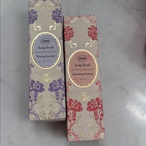 Sabon Scalp Scrub Set - Lavender and Geranium